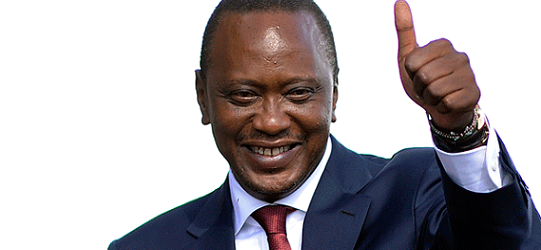 Uhuru Kenyatta remporte la présidence