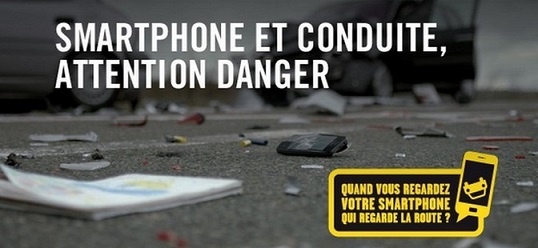 Les utilisateurs du téléphone au volant tiennent bon