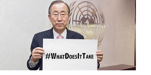 Ban Ki-Moon : « Le monde s’effondre »