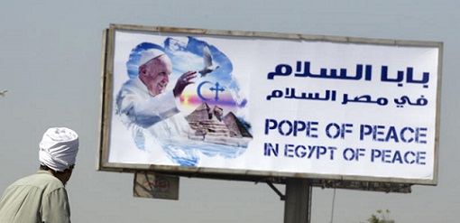 VISITE HISTORIQUE DU PAPE FRANÇOIS EN EGYPTE