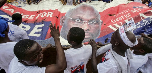GEORGE WEAH AU SEUIL DU POSTE PRÉSIDENTIEL